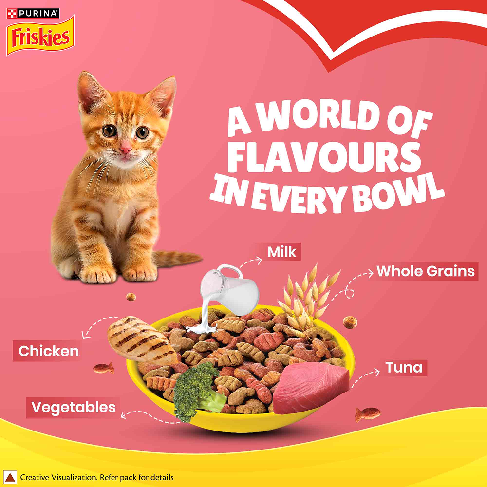 Purina Friskies Kitten Cat Dry Food image 3