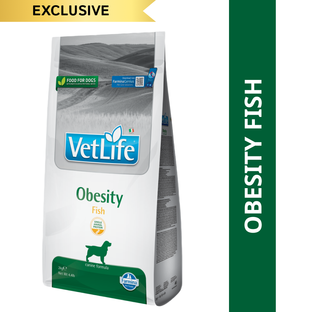 Farmina Vet Life Obesity Fish Adult Dog Dry Food image 1
