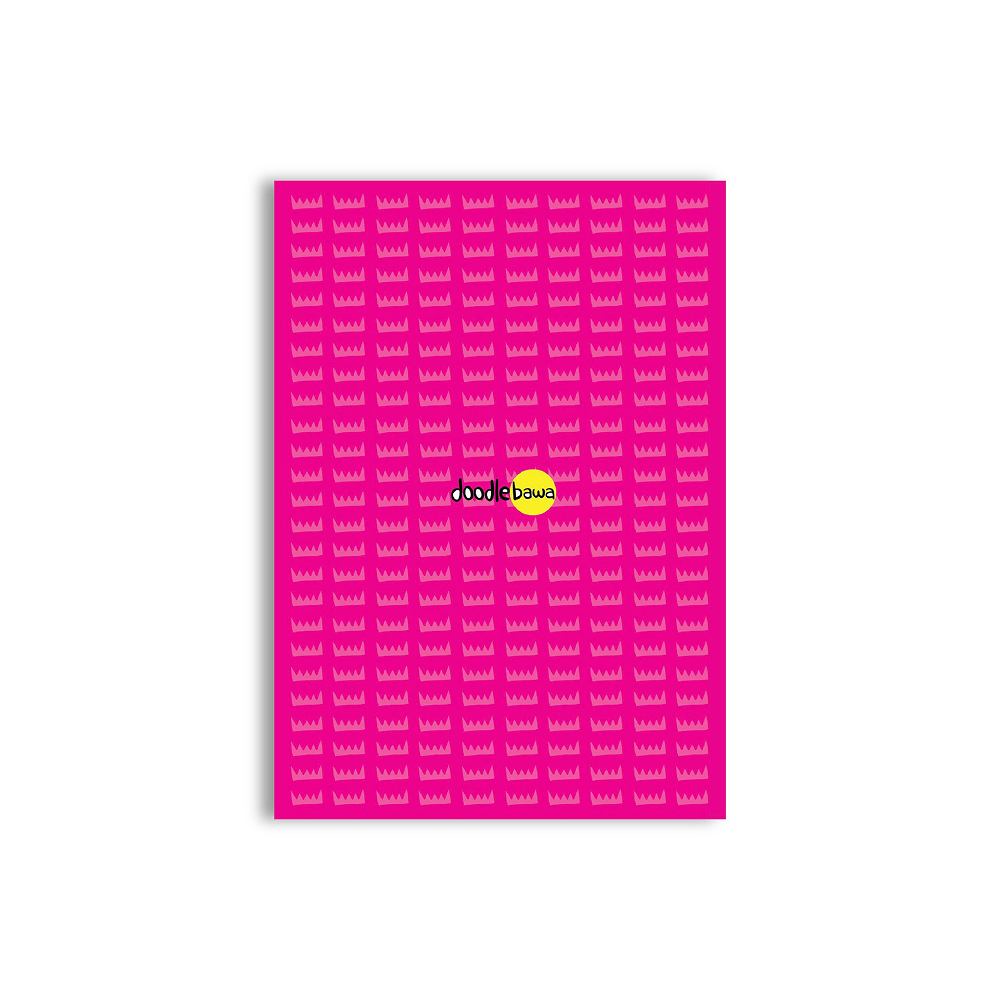 Doodlebawa Yaas Kween Pocket Notebook A6 Notebook image 2