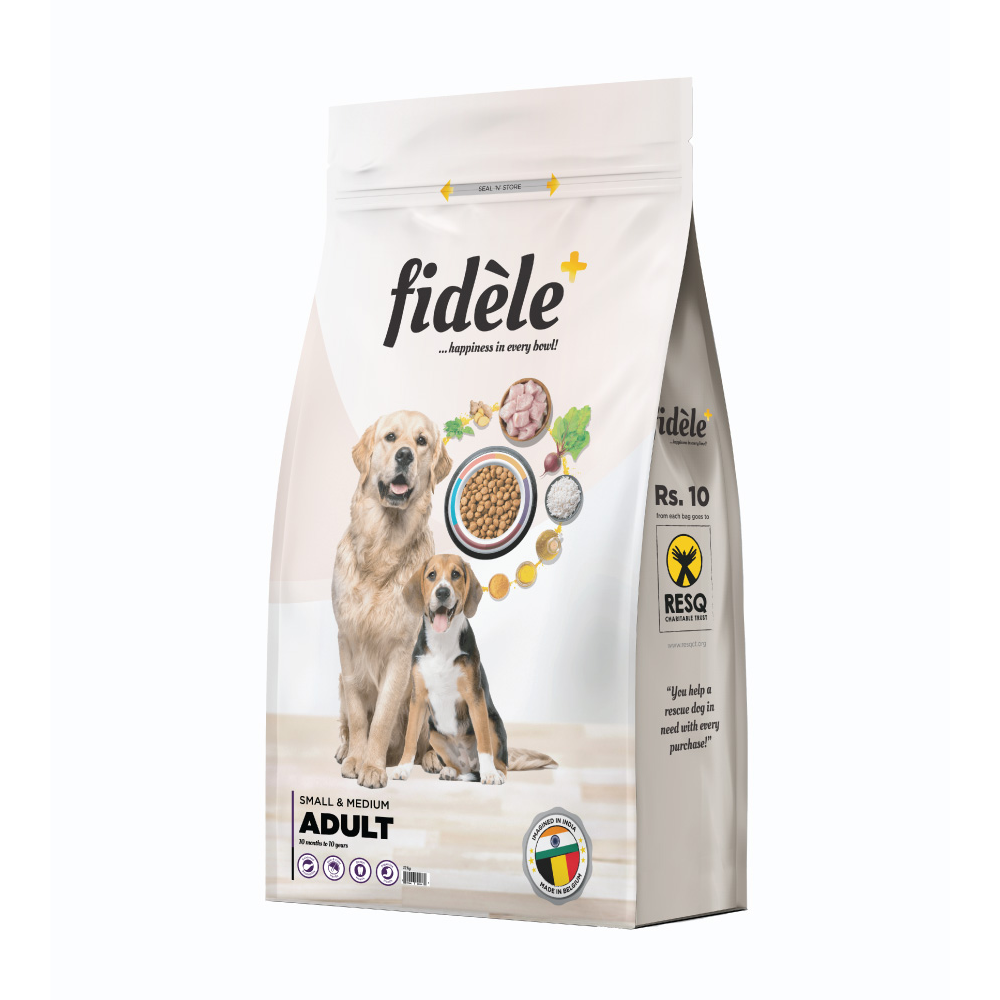 Fidele Plus Adult Small & Medium Dog Dry Food image 2
