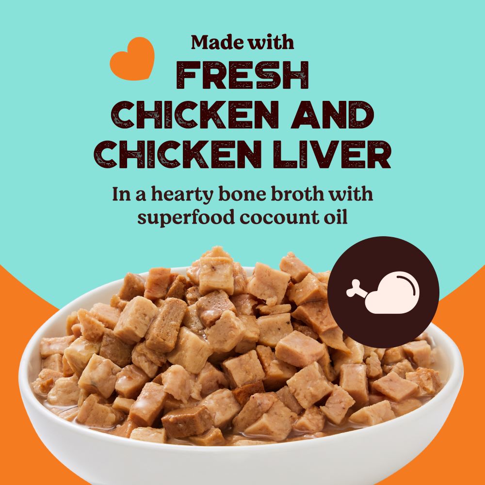 Kennel Kitchen Chicken Chunks in Gravy Adult and Puppy Wet Dog Food image 5