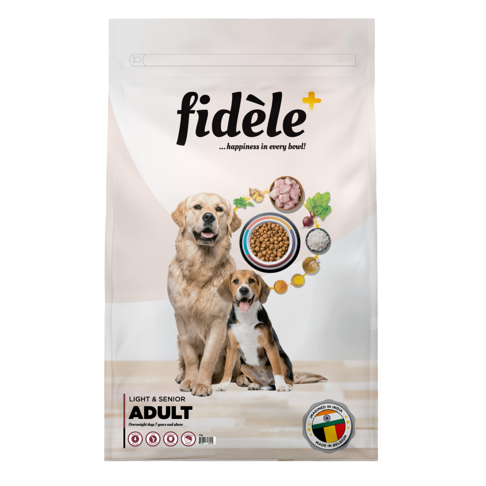 Fidele Plus Adult Light & Senior Dog Dry Food image 2