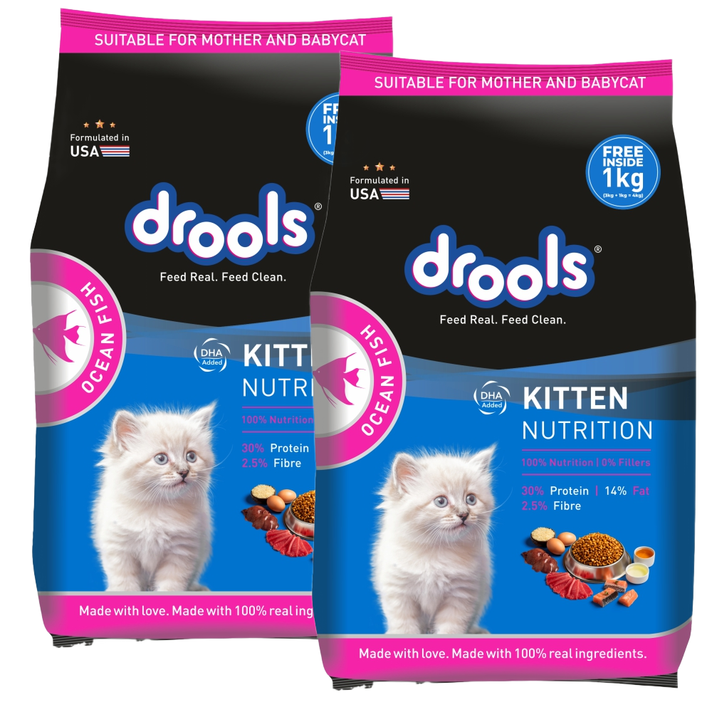 Drools Ocean Fish Kitten Cat Dry Food