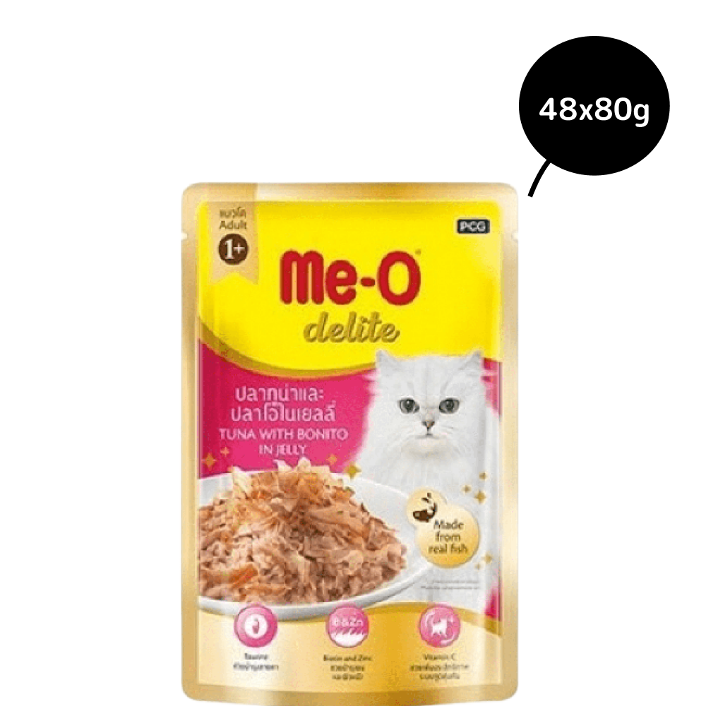 Me O Delite Tuna with Bonito in Jelly Cat Wet Food image 6
