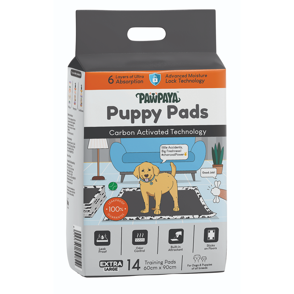 Pawpaya Carbon Training Pad for Dogs (White)