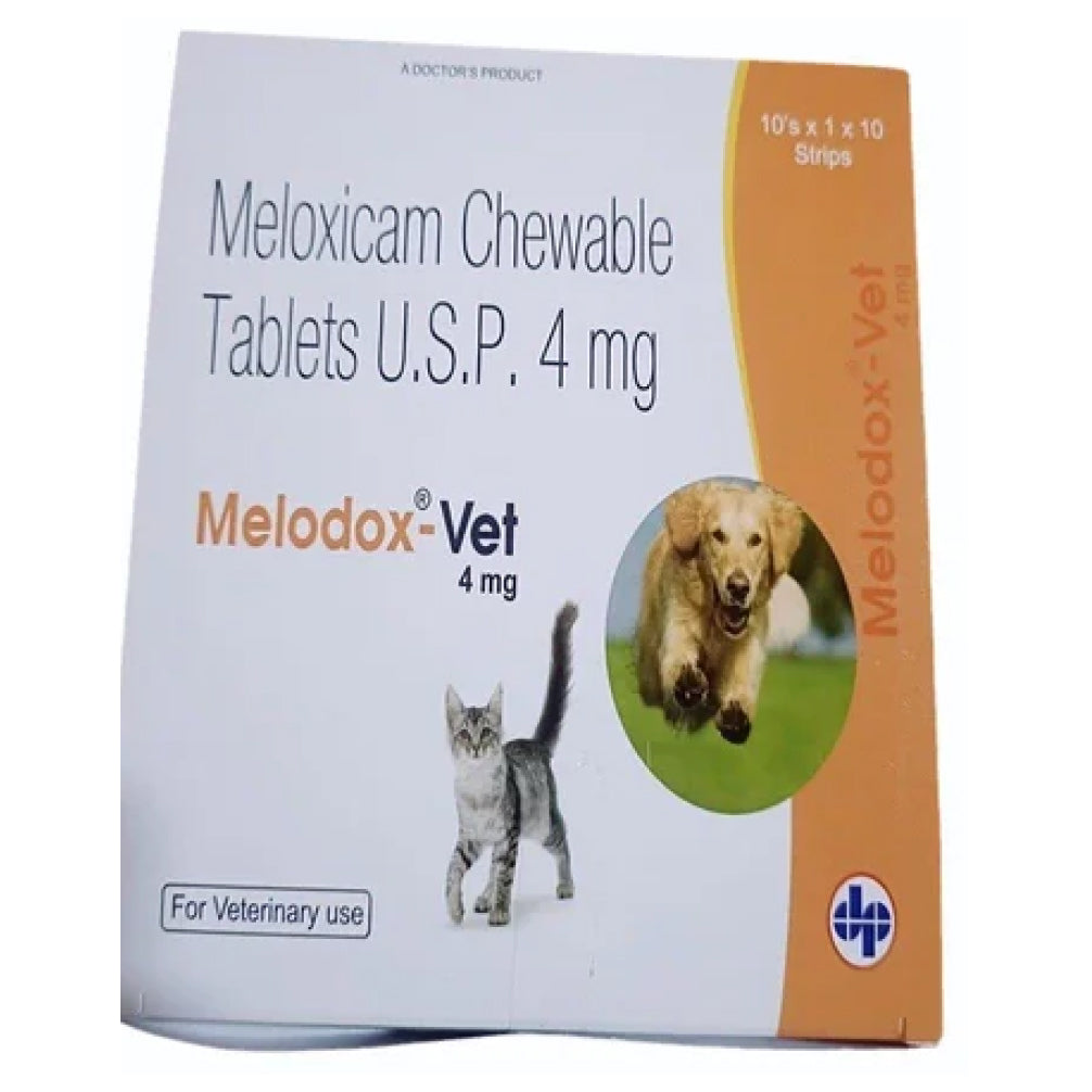 Doctors Vet Melodox Vet 4mg Tablets (Meloxicam) for Dogs