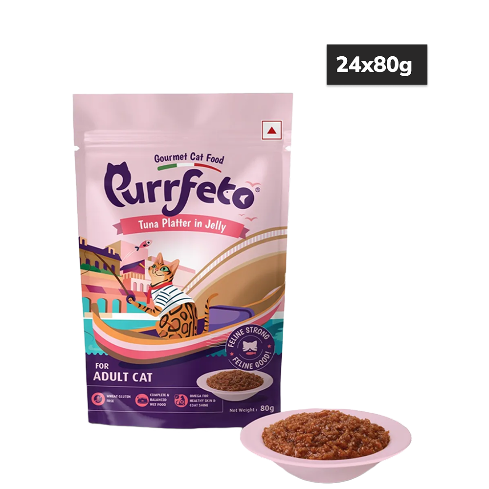 Purrfeto Tuna Recipe in Jelly Adult Cat Wet Food image 7