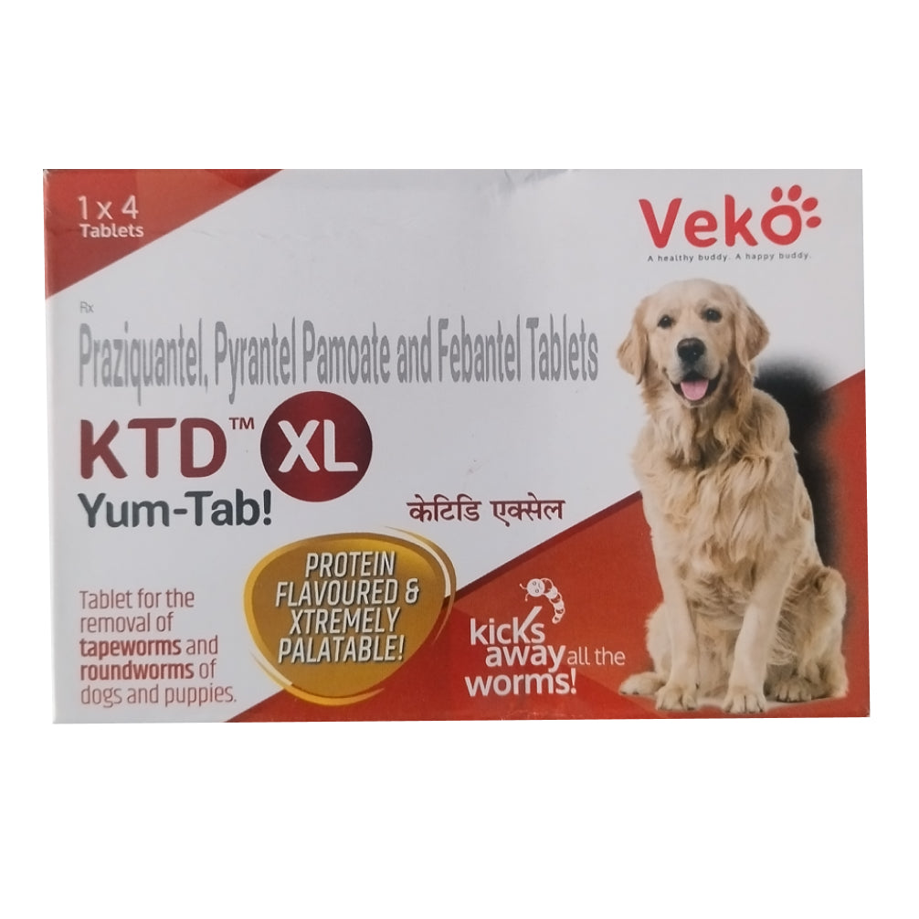 Veko KTD XL Yum Tablet Dewormer for Dogs image 2