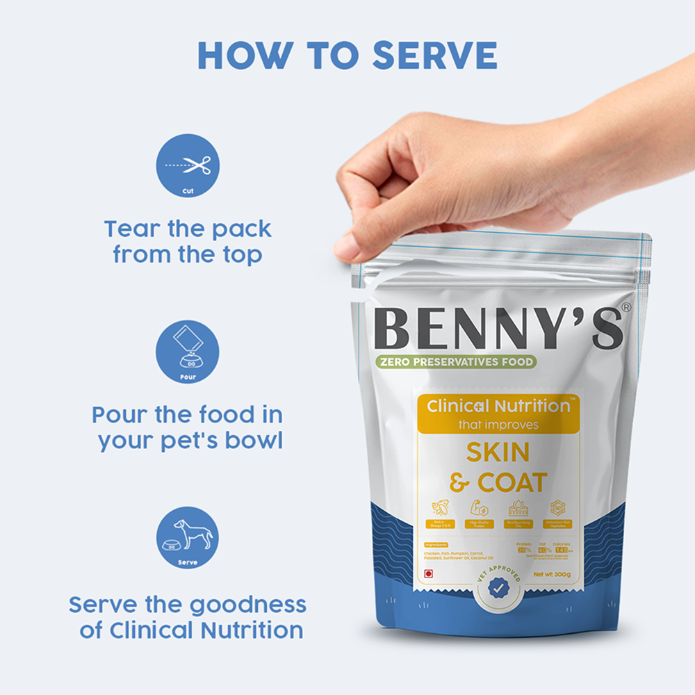 Benny's Bowl Clinical Nutrition for Healthy Skin and Coat Dog Wet Food image 5