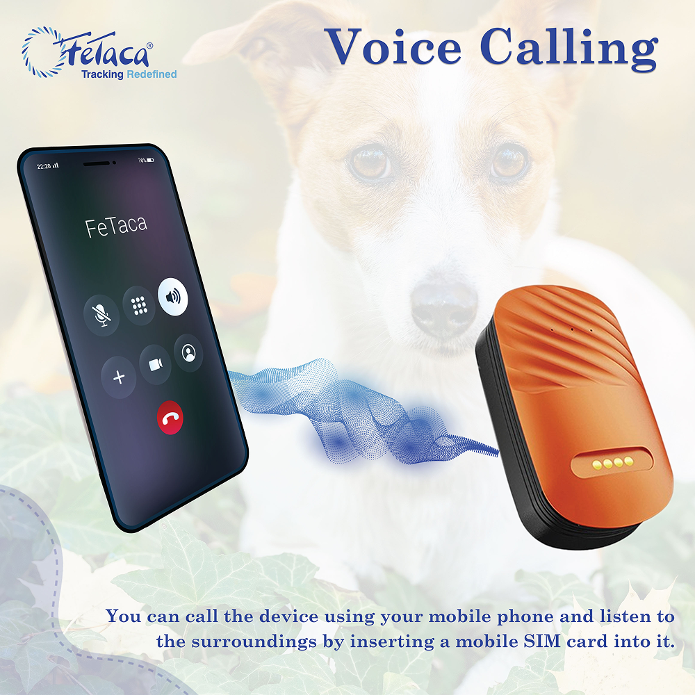 FeTaca Smart 4G GPS Tracker with Lifetime Free Tracking & 1 Year Data SIM Subscription for Dogs and Cats (Orange) image 7