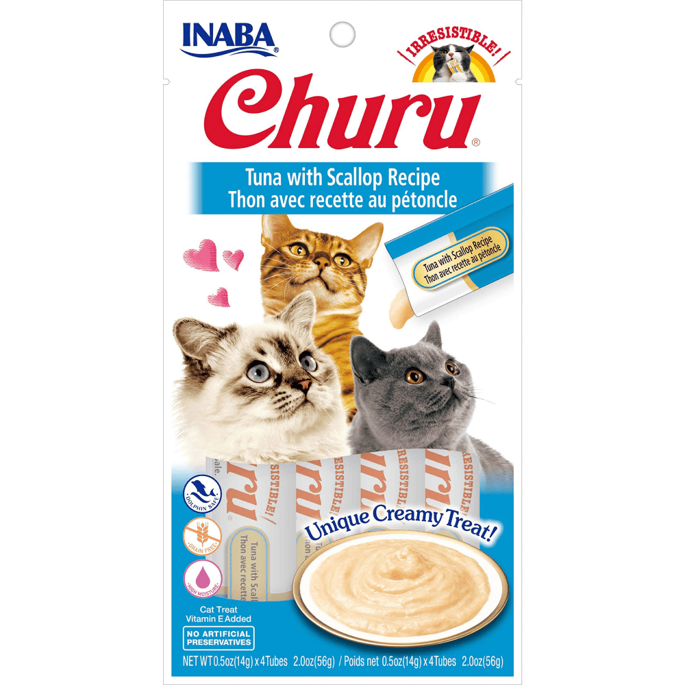 INABA Churu Tuna with Scallop Cat Treats image 1