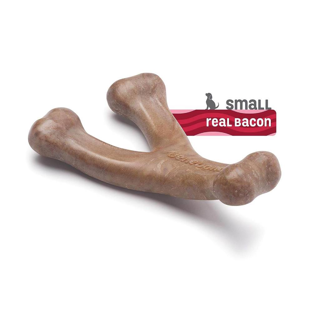 Benebone Bacone Flavored Wishbone Chew Toy for Puppy image 2
