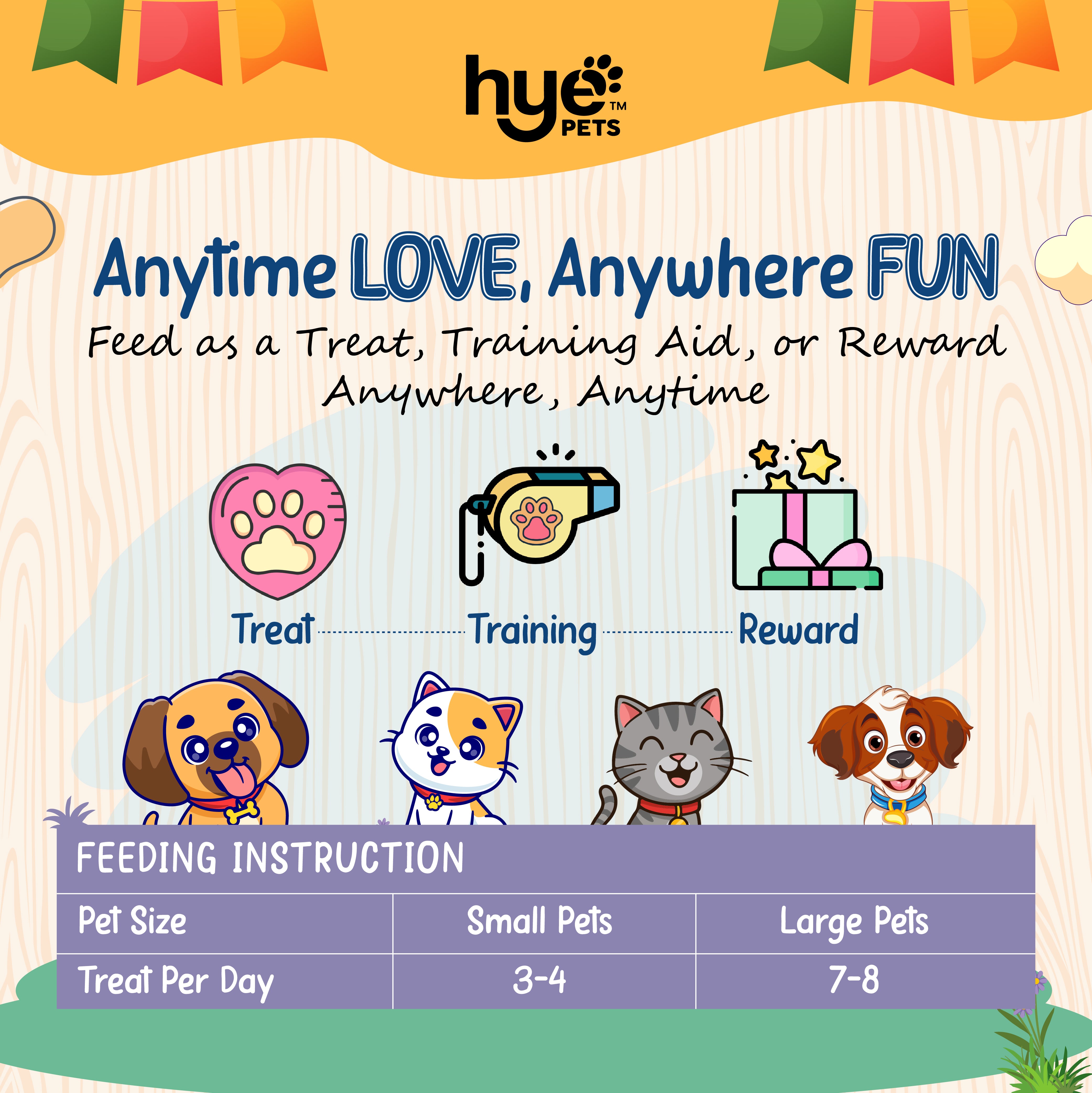 HYE Pets Freeze Dried Treats with Camel Milk, Beetroot and Banana for Dogs and Cats image 6