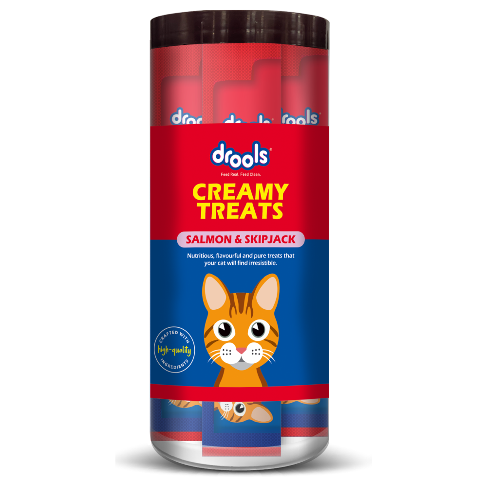 Drools Salmon & Skipjack Creamy Cat Treats image 6