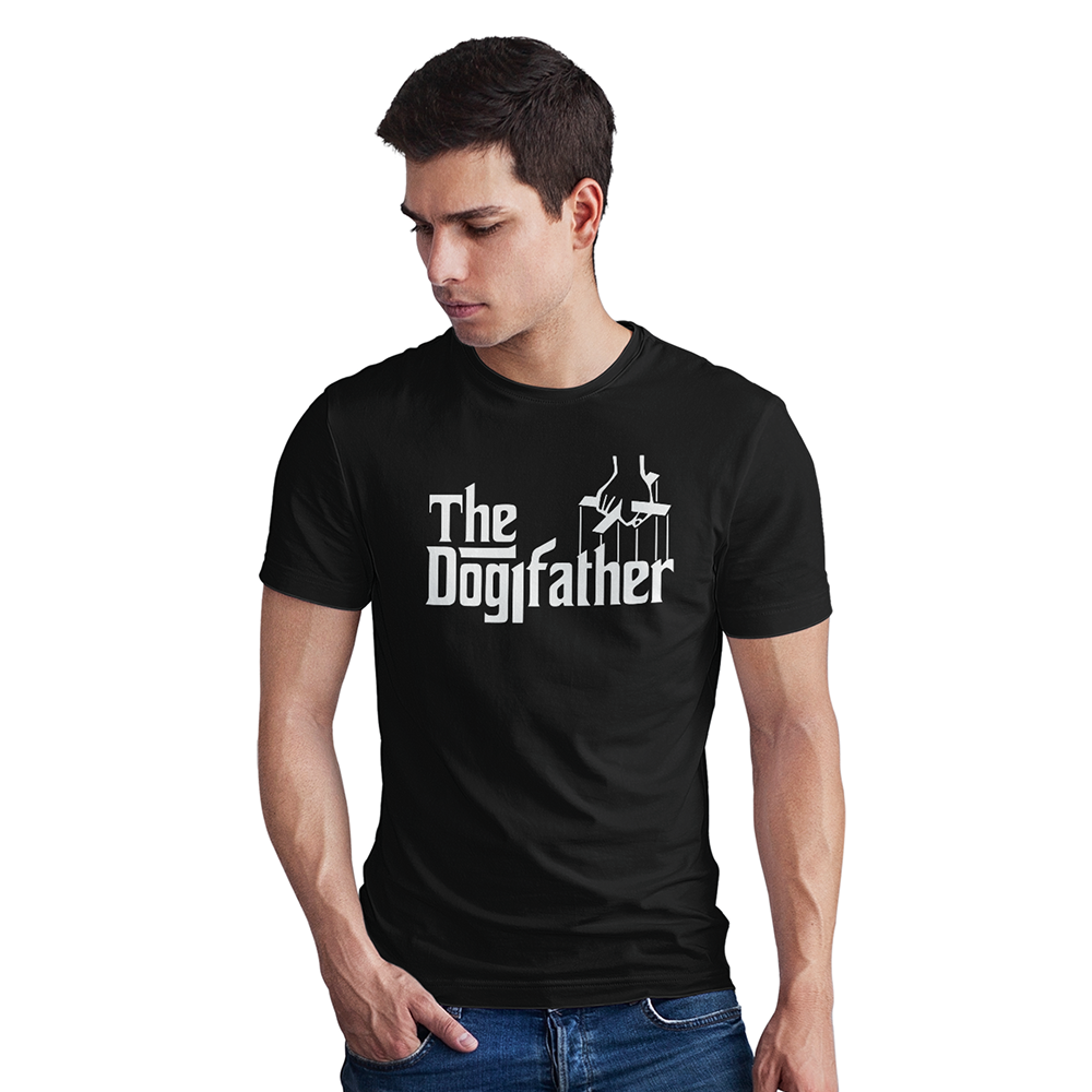 Seek Buy Love The Dogfather Unisex Tshirt (Black) image 1