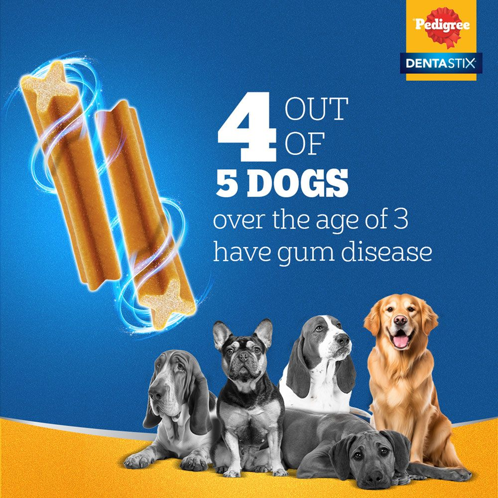 Pedigree Dentastix Oral Care for Adult (Medium Breed 10 to 25 kg) Dog Treats image 7