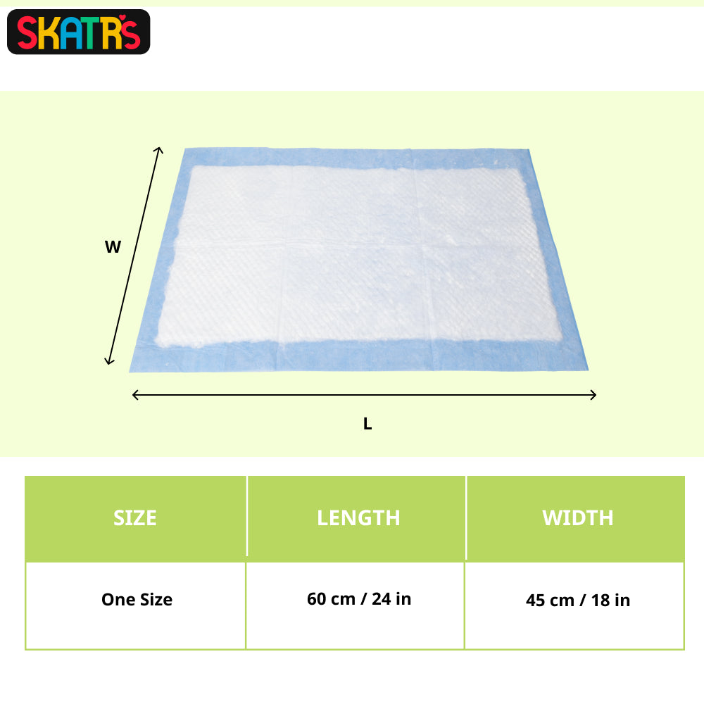 Skatrs Training Pee Pads for Dogs and Cats (45x60cm) image 2