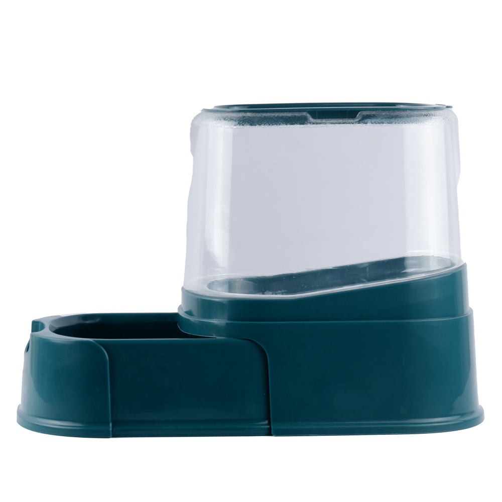 M Pets Lena Food Dispenser for Dogs & Cats (Green) image 2