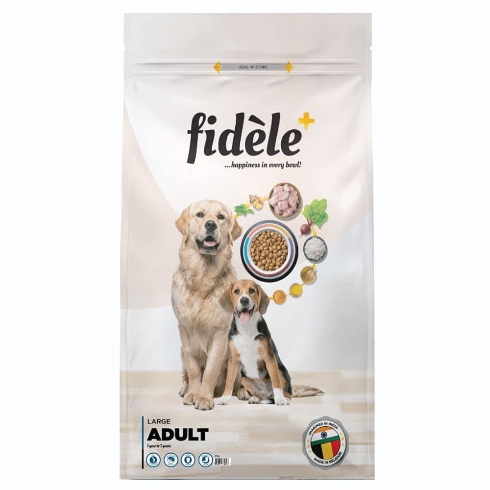 Fidele Plus Adult Large Dog Dry Food (1kg)