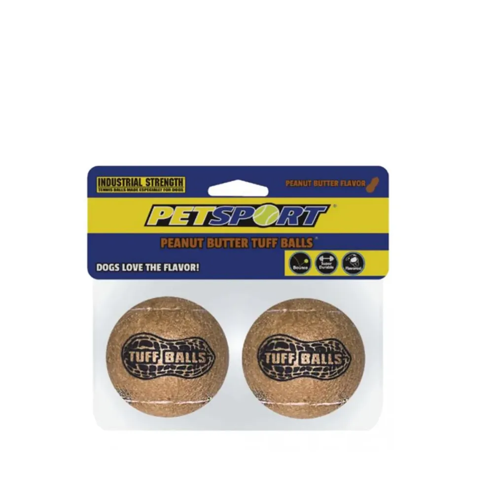 Petsport Peanut Butter Scented Tuff Ball chew Toy for Dogs image 4