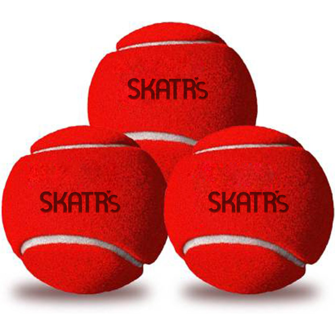 Skatrs Tennis Ball for Dogs (Red) image 5