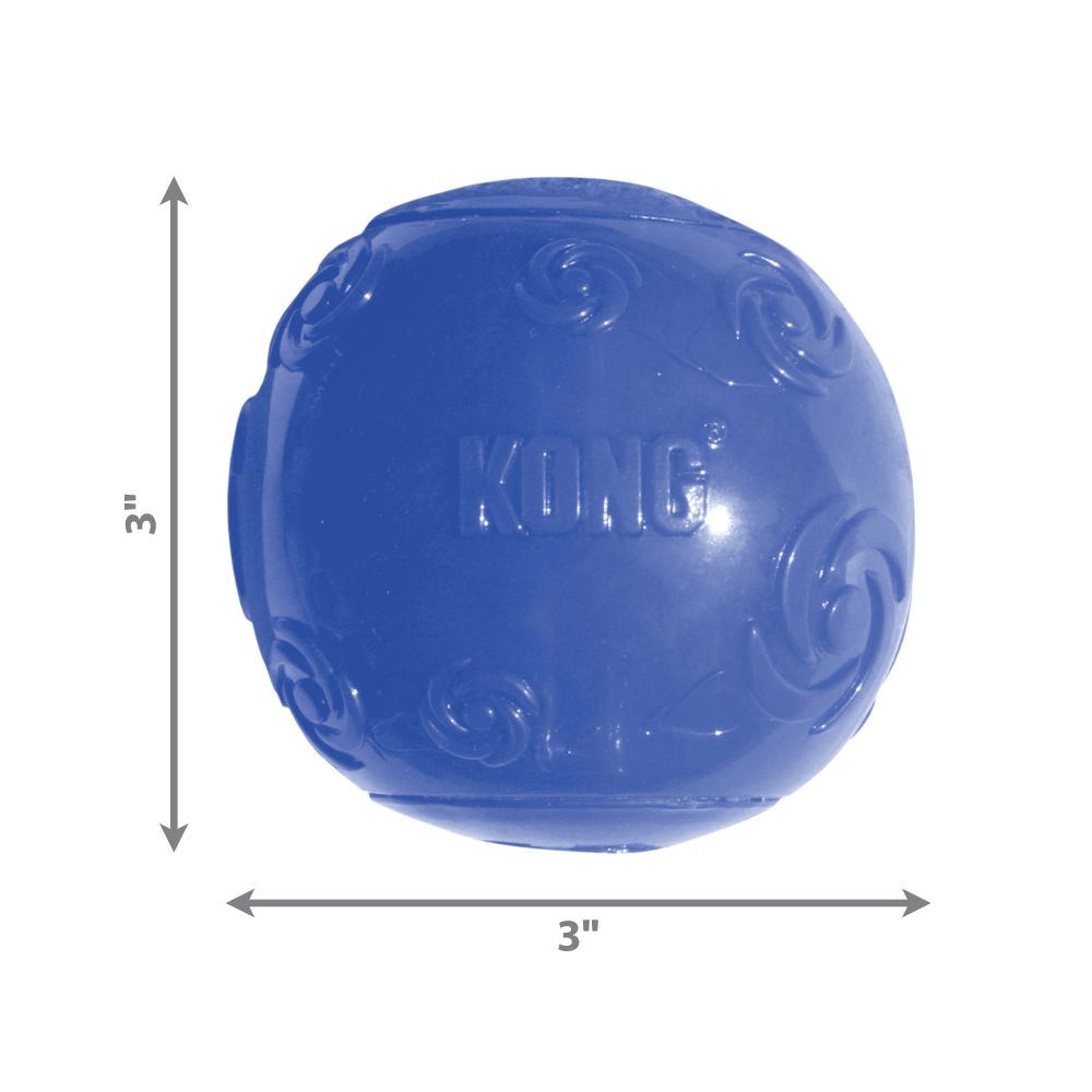 Kong Squeez Ball Toy for Dogs (Blue) image 2