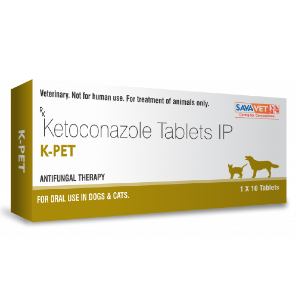 Savavet K Pet (Ketoconazole) 200mg Tablet for Dogs & Cats image 2