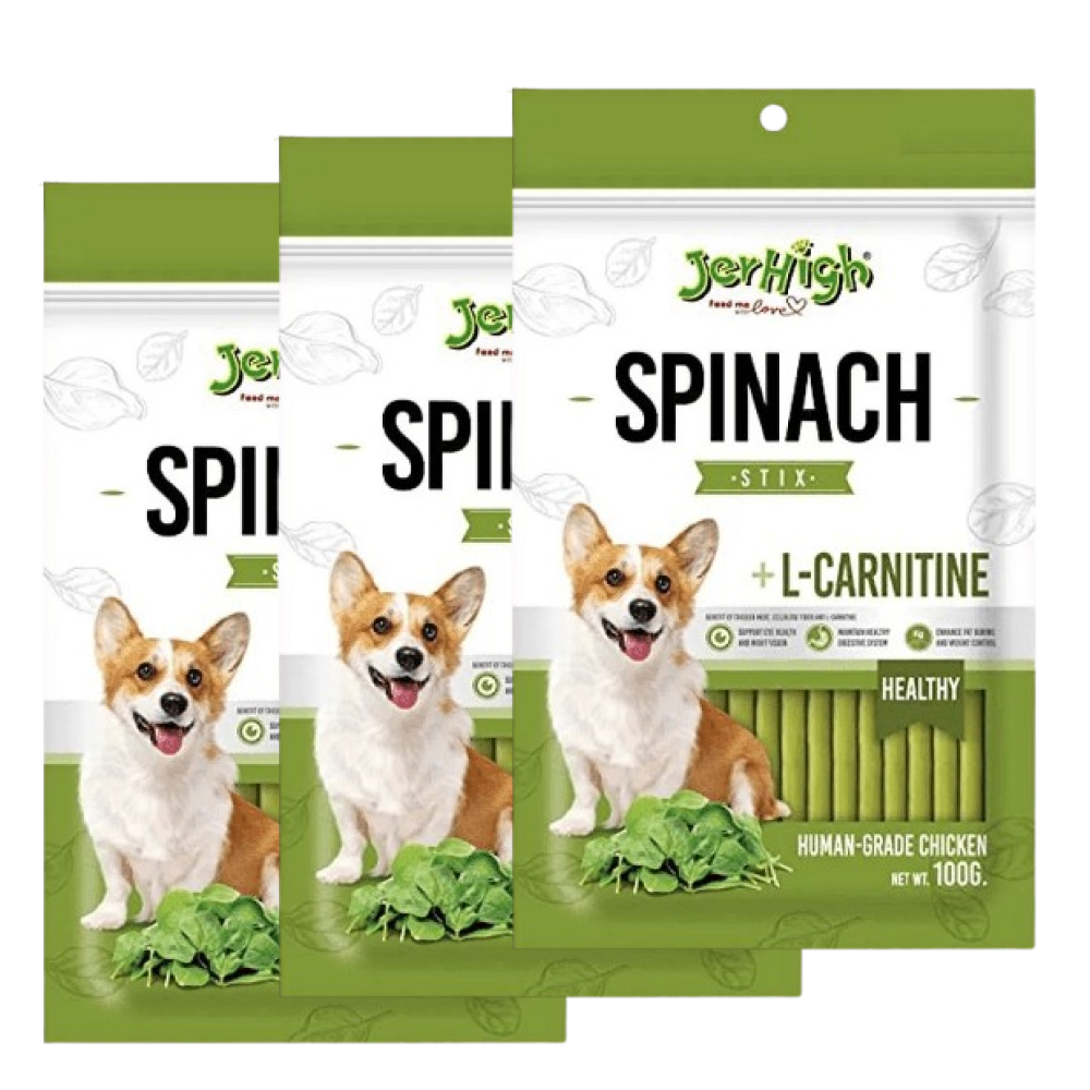 JerHigh Spinach Stix Dog Treats image 3