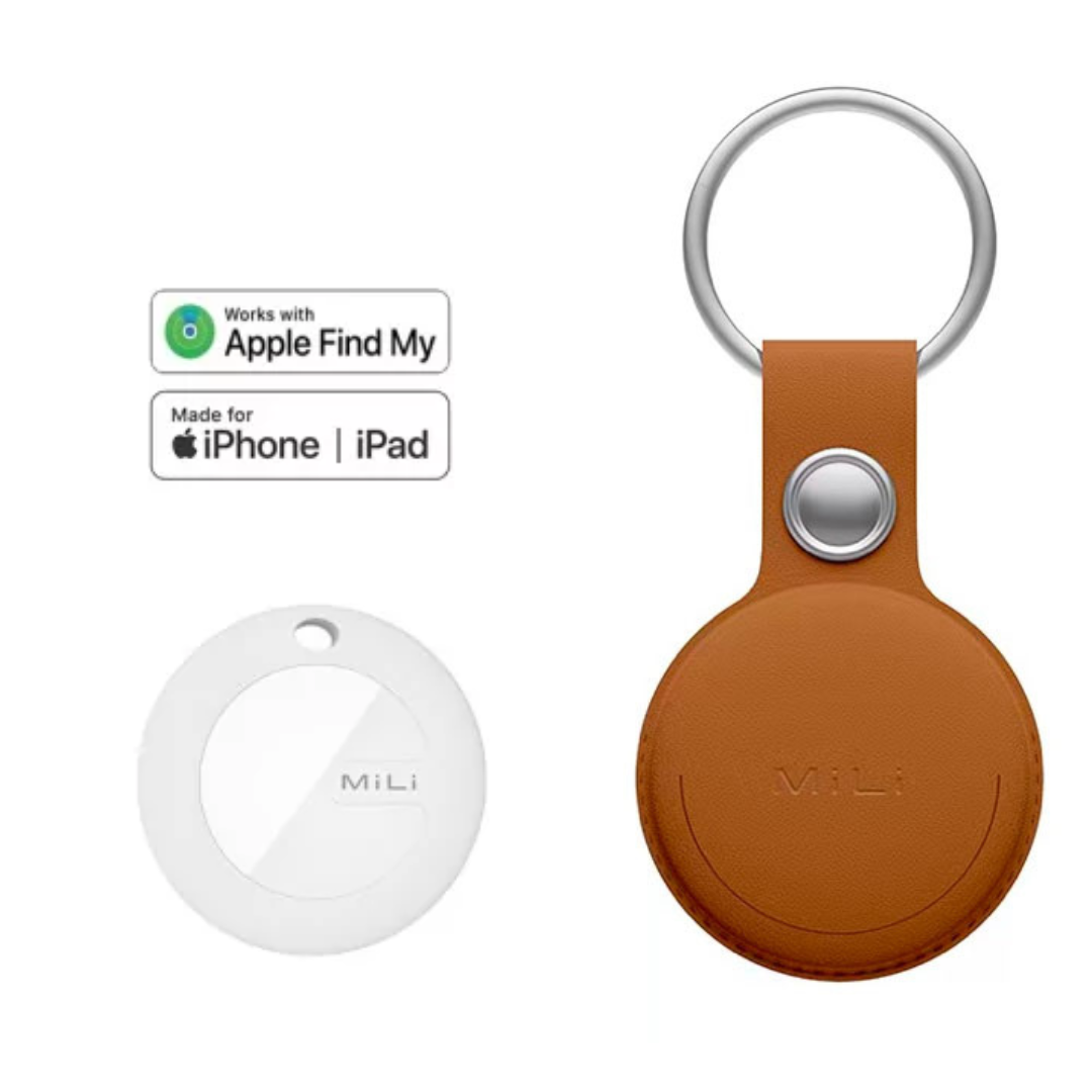 Mitag Anti Loss Device with Keychain Tracker (Brown) | IOS