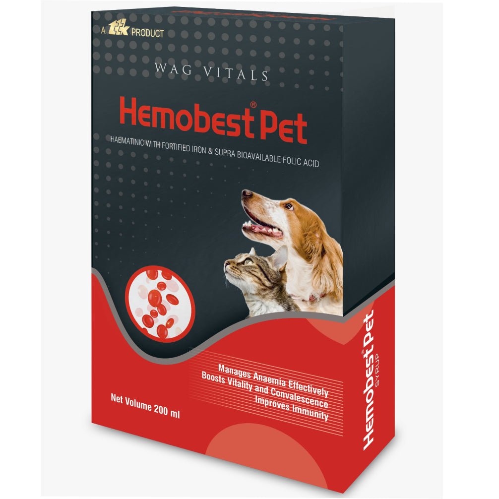 TTK Hemobest Pet Syrup for Dogs & Cats (200ml)