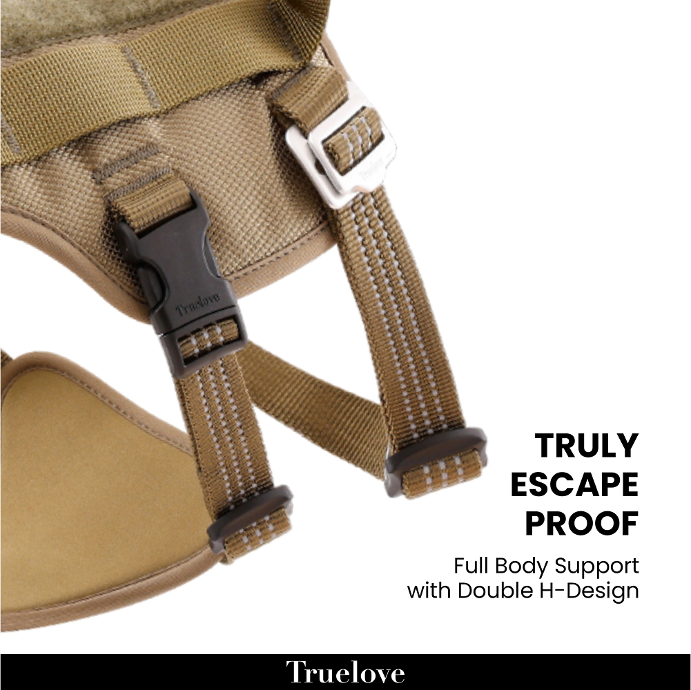Truelove Escape proof harness for Dogs (Ribbon Red) image 3