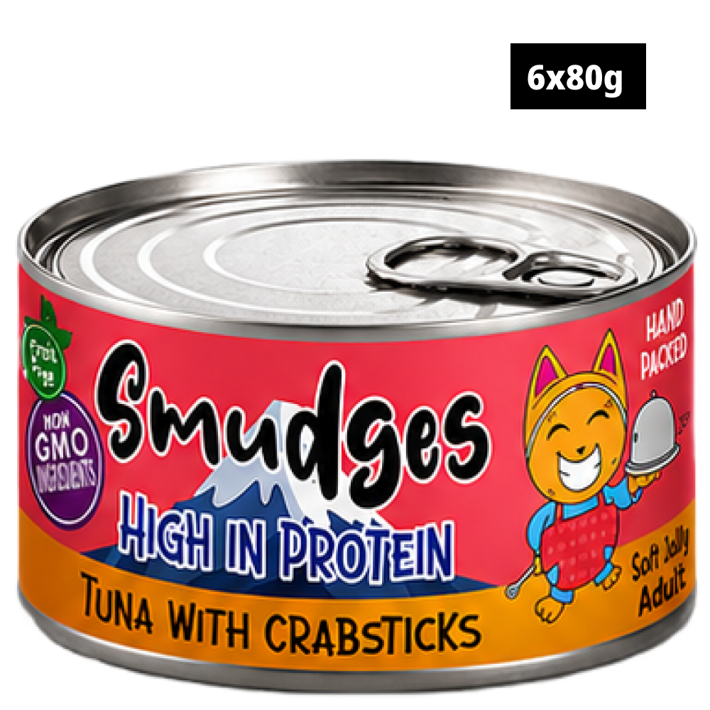 Smudges Tuna with Crabsticks in Gravy Adult Cat Wet Food image 2
