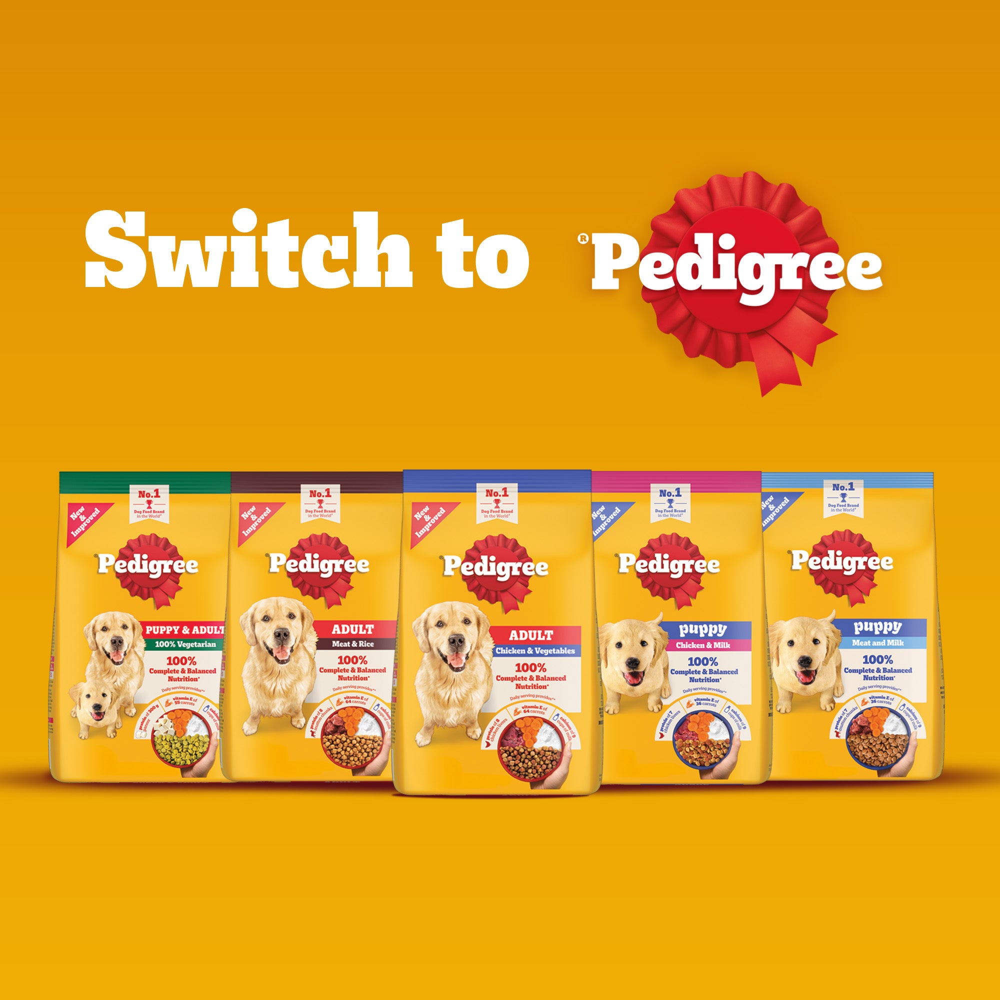 Pedigree Puppy Dog Food Combo |Meat & Milk Dry & Chicken & Liver Wet image 6