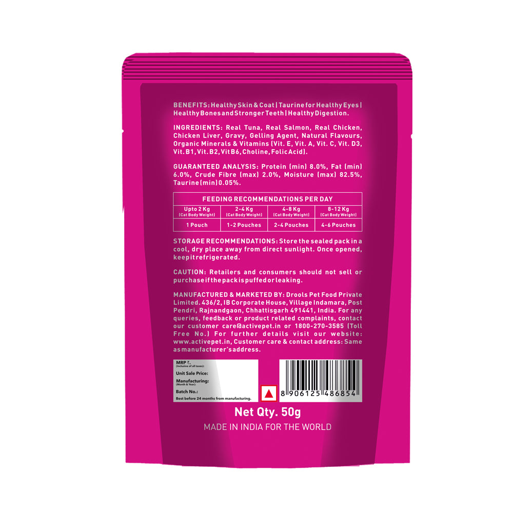 Active Real Tuna Fish in Gravy Adult Cat Wet Food ( Buy 1 Get 1 ) image 9
