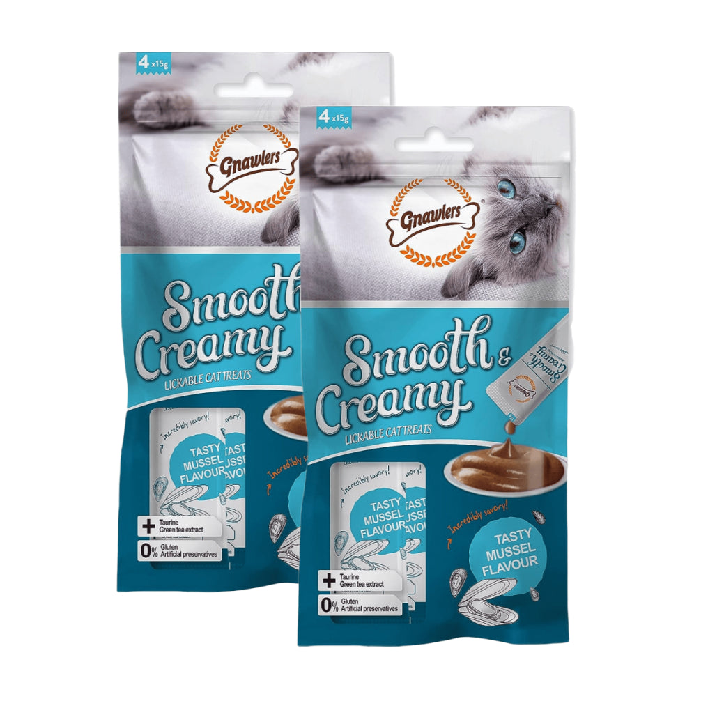 Gnawlers Mussel Flavour Creamy Cat Treats image 5