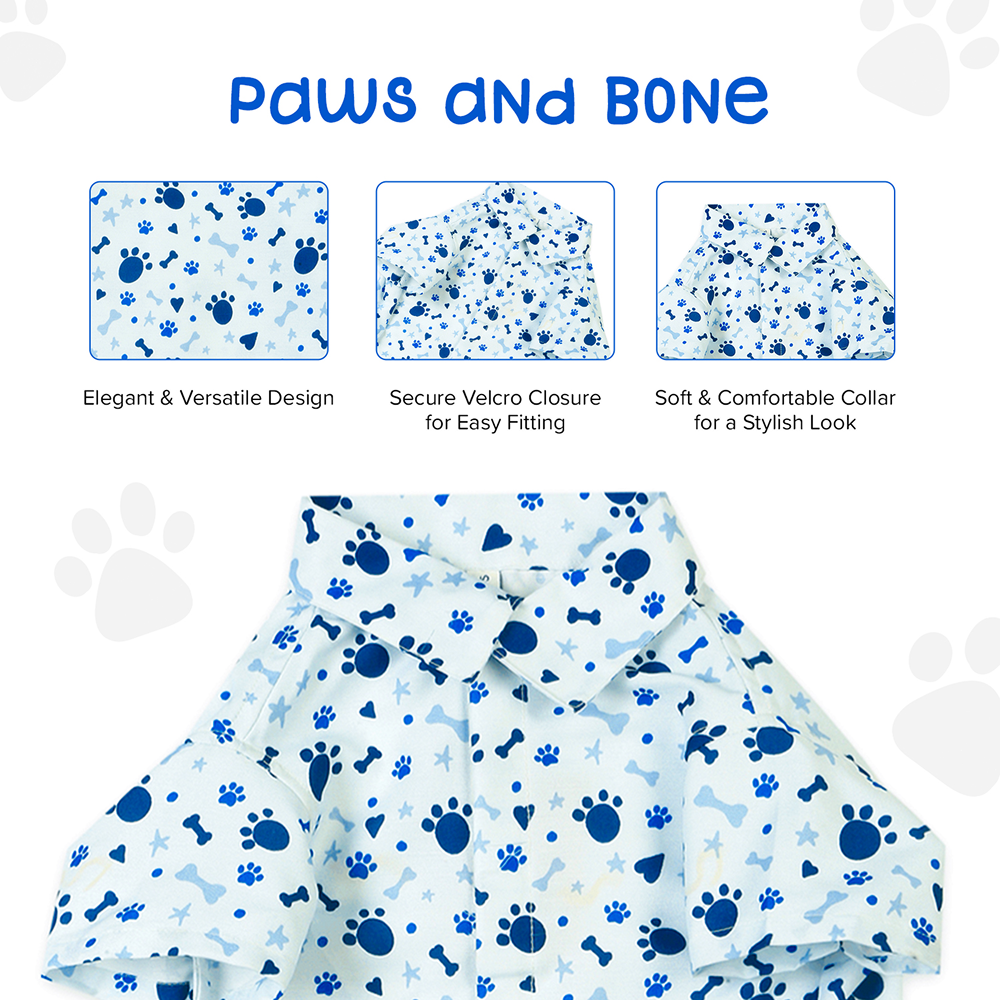 15buttons Paws and Bones Shirt for Dogs image 4
