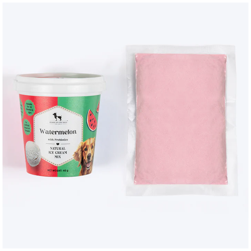 HUFT Watermelon with Prebiotics Natural Ice Cream for Dogs image 2