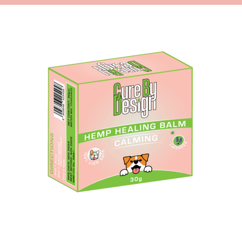 Cure By Design Hemp Healing Balm for Dogs and Cats (Calming) image 8