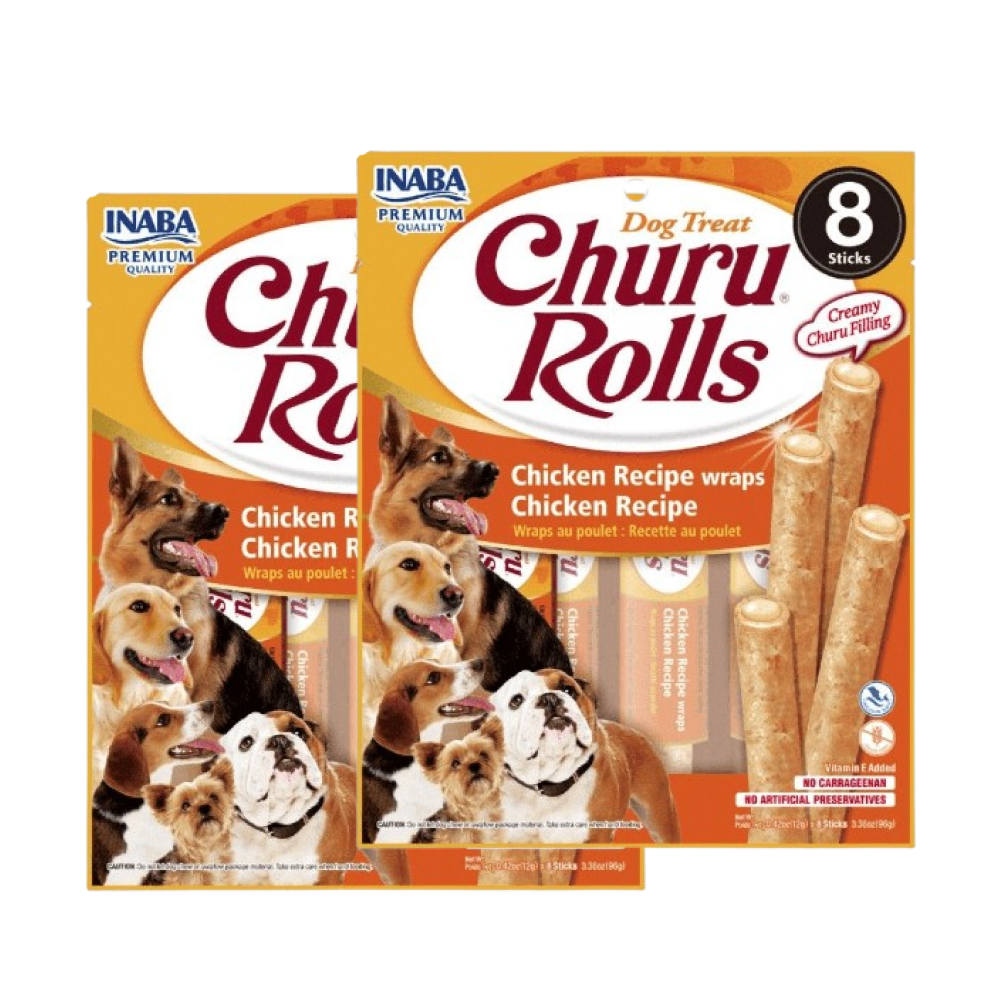 INABA Churu Roll Chicken Recipe Wraps Chicken Recipe Dog Treats image 9
