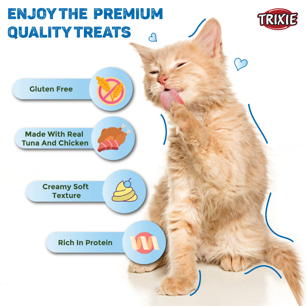 Trixie Snack with White Fish Creamy Cat Treats image 6