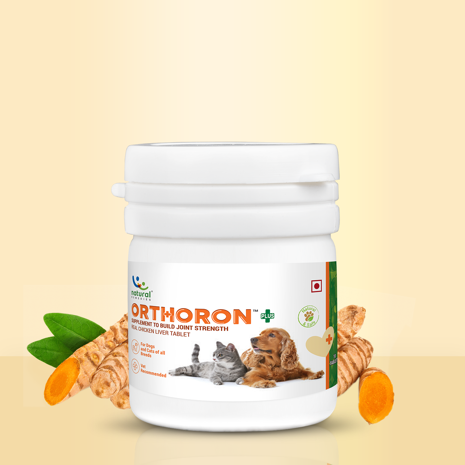Natural Remedies Orthoron Plus Joint Supplement Tablets for Dogs and Cats image 7