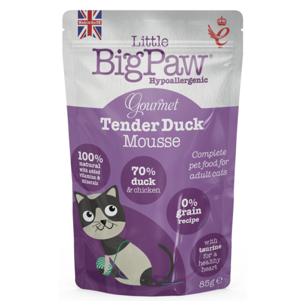 Little Big Paw Tender Duck Mousse Cat Wet Food image 9