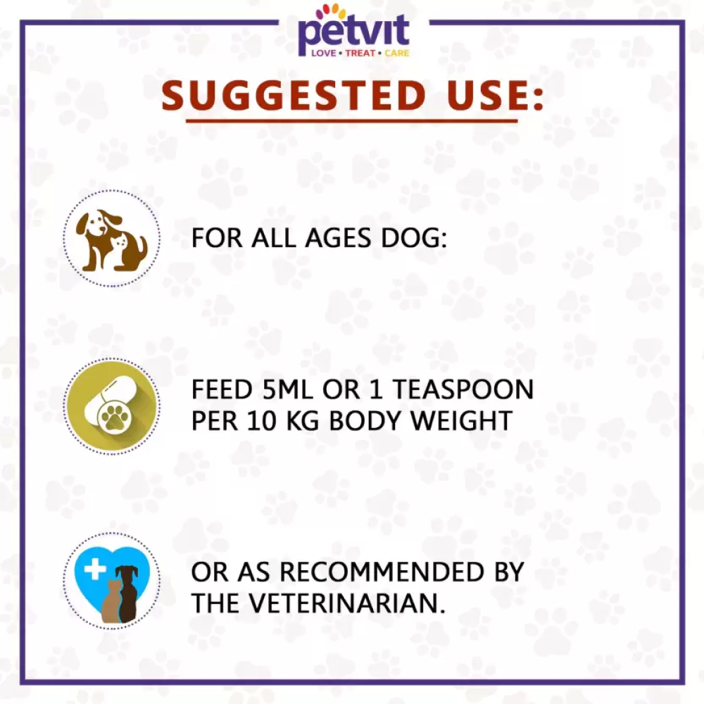 Petvit Calcium Syrup for Dogs image 6