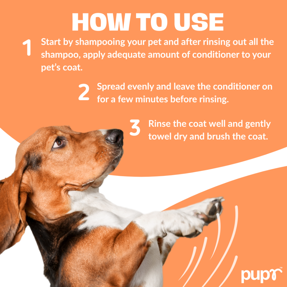 Pupr Moisturizing Strawberry Flavoured Conditioner for Dogs image 6