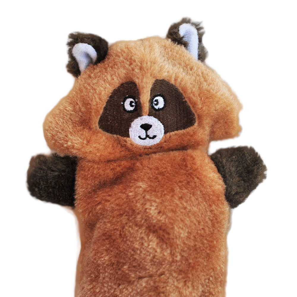 Zippy Paws Zingy Raccoon Plush Toy for Dogs image 2