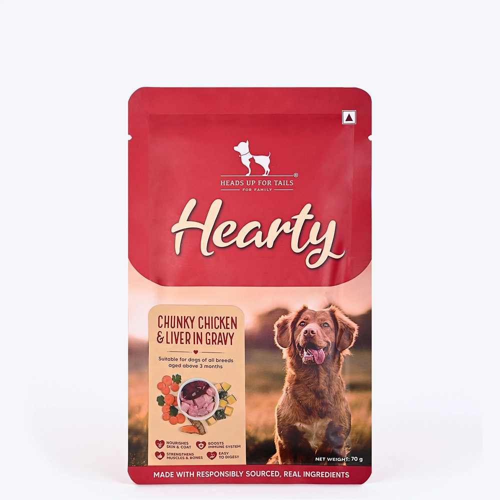 HUFT Hearty Chunky Chicken & Liver In Gravy Dog Wet Food image 9