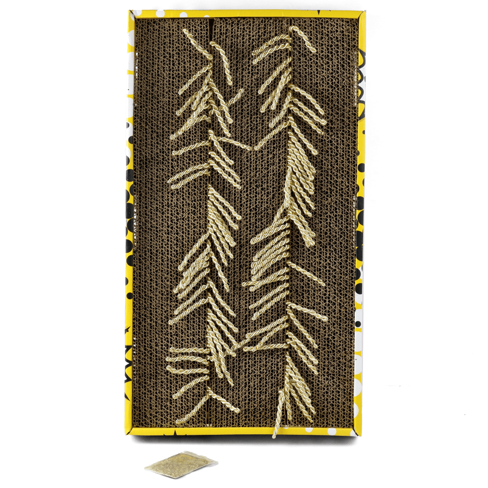 Barkbutler x Fofos Comic String Scratcher Toy for Cats