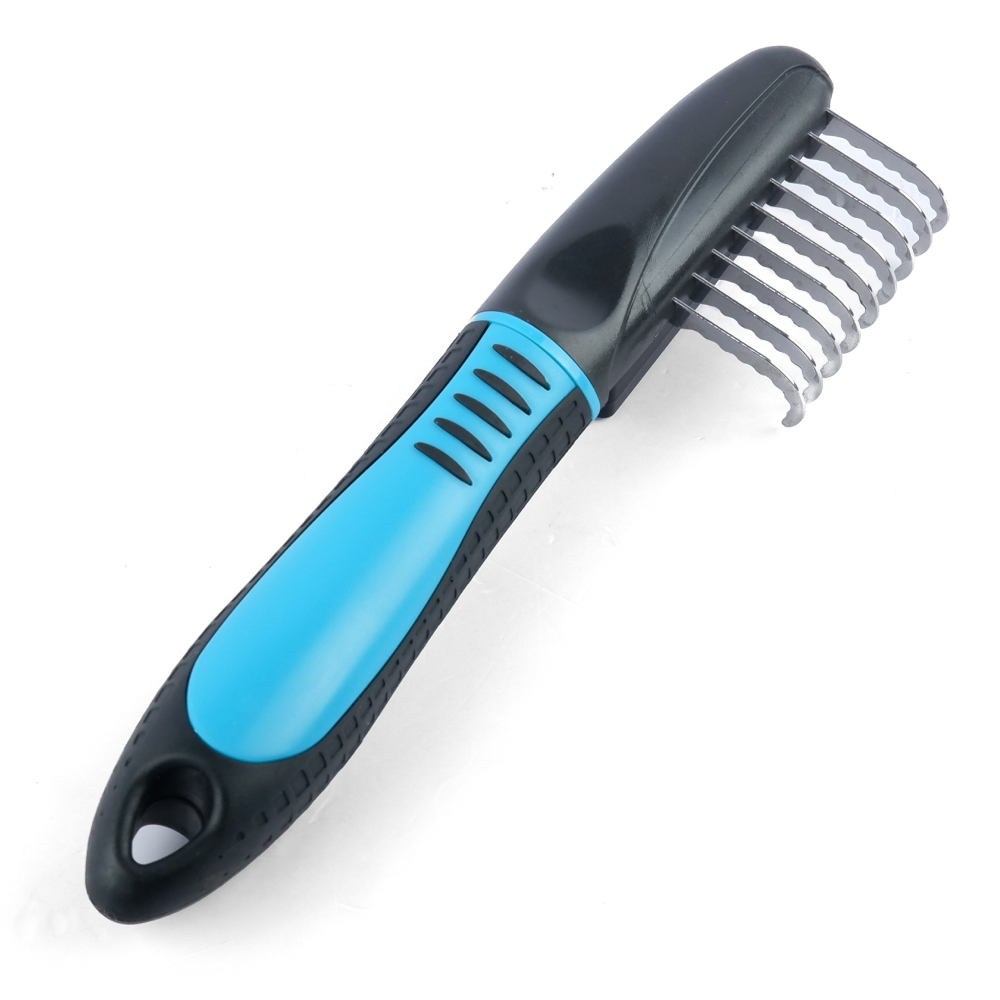 Trixie Fur Detangler With Curved Teeth Brush for Dogs and Cats image 2
