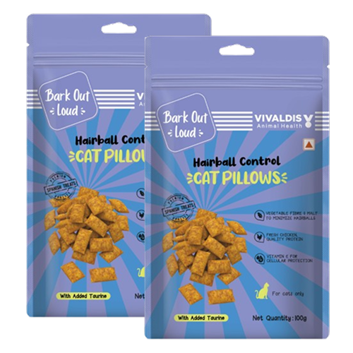 Bark Out Loud by Vivaldis Hairball Control Pillow Cat Treats image 7