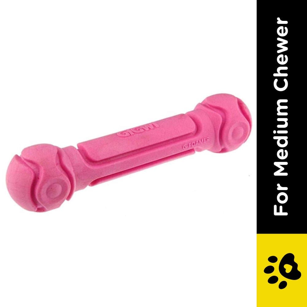 GiGwi G Foamer Dumbbell Toy for Dogs (Rose) image 2